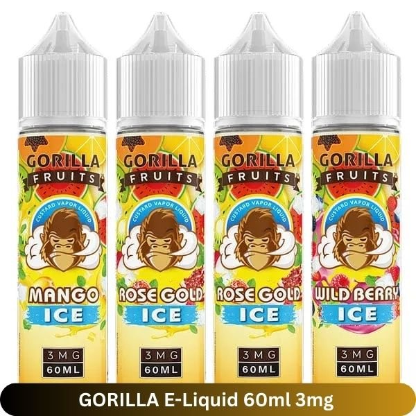 GORILLA E-Liquid 60ml 3mg