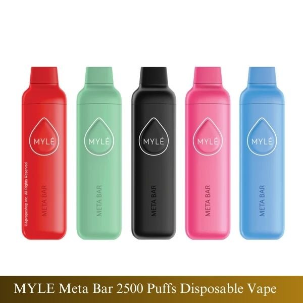 MYLE Meta Bar 2500 Puffs Disposable Vape