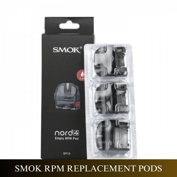 SMOK RPM REPLACEMENT PODS 3PCPACK SMOK RPM REPLACEMENT PODS 3PC/PACK