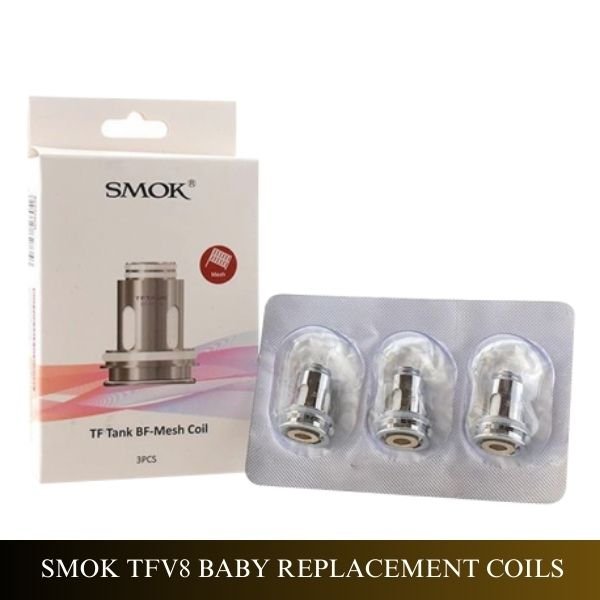 SMOK TFV8 BABY REPLACEMENT COILS SMOK TF Tank BF-Mesh Replacement Coils