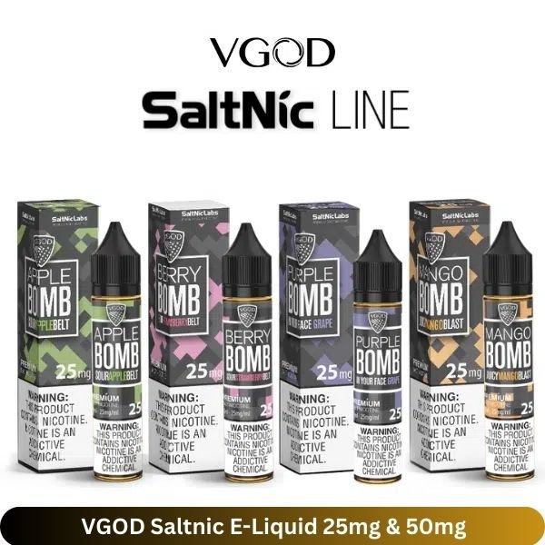 VGOD Saltnic E-Liquid 25mg & 50mg VGOD Saltnic E-Liquid 25mg & 50mg