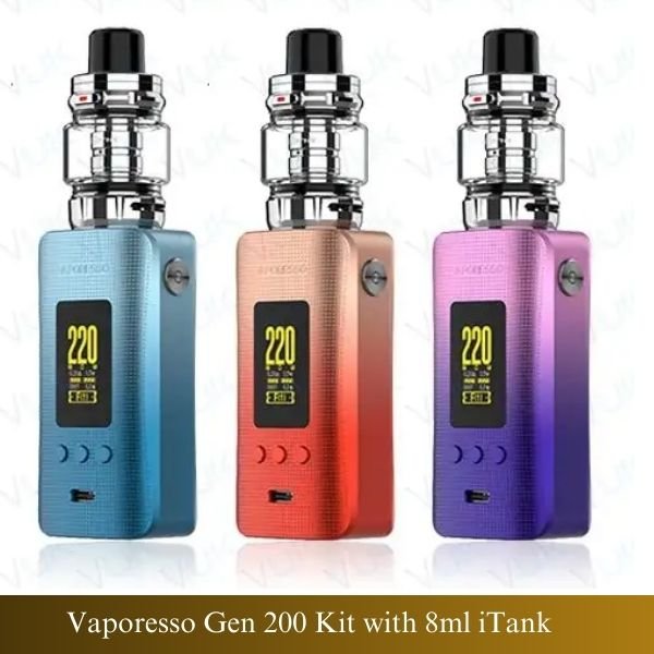Vaporesso Gen 200 Kit with 8ml iTank Vaporesso Gen 200 Kit with 8ml iTank