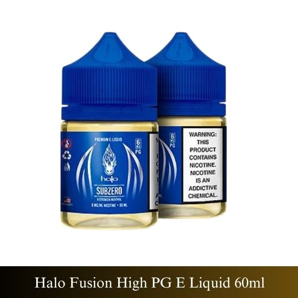 BHalo Fusion High PG E Liquid 60mlTobacco Base Vape UAE Halo Fusion High PG E Liquid 60ml
