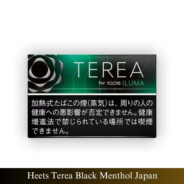 Heets Terea Black Menthol Japan Heets Terea Black Menthol Japan