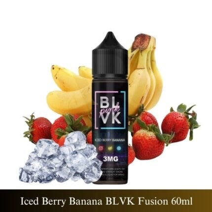Iced Berry Banana BLVK Fusion 60ml