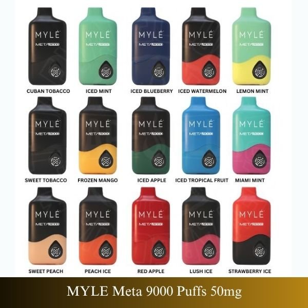 MYLE Meta 9000 Puffs 50mg