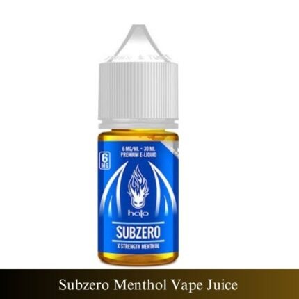 Subzero Menthol Vape Juice 