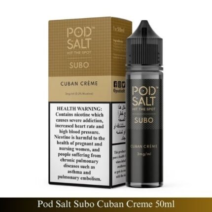 Pod Salt Subo Cuban Creme 50ml