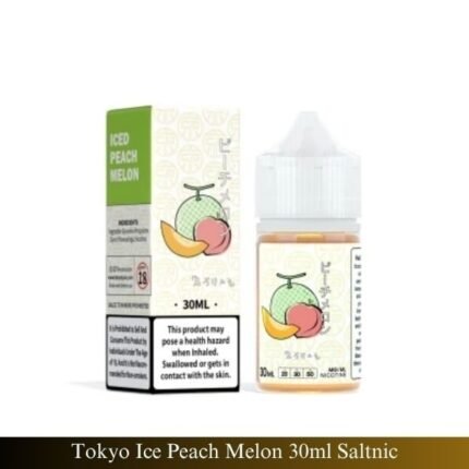 Tokyo Ice Peach Melon 30ml Saltnic