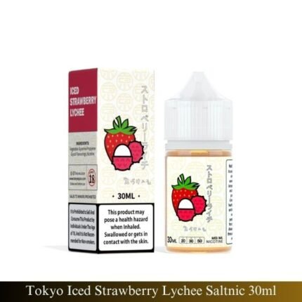 Tokyo Iced Strawberry Lychee Saltnic 30ml