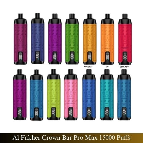 Al Fakher Crown Bar Pro Max 15000 Puffs
