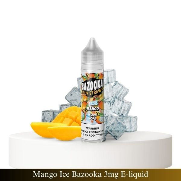 Mango Ice Bazooka 3mg E-liquid Mango Ice Bazooka 3mg E-liquid
