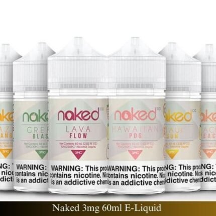 Naked 3mg 60ml E-Liquid 