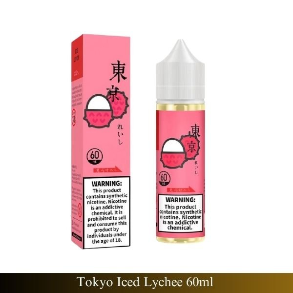 Tokyo Iced Lychee 60ml Chill Fruit Flavor Tokyo Iced Lychee 60ml