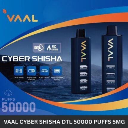 Vaal Cyber Shisha DTL 50000 Puffs
